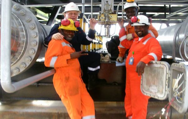 PLUS AND TECHNIPFMC PERSONNEL ON PROJECT SITE